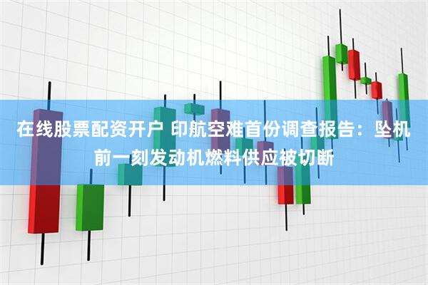 在线股票配资开户 印航空难首份调查报告：坠机前一刻发动机燃料供应被切断
